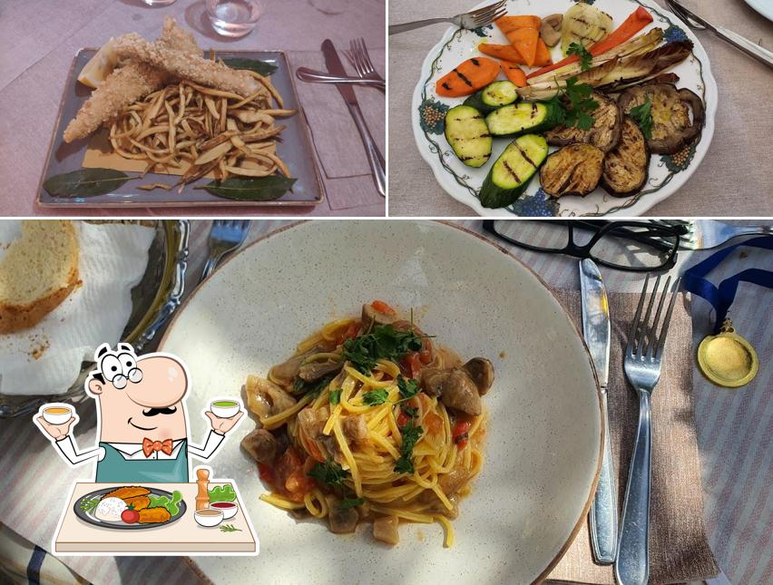 Platti al Ristorante "Taverna della Rocca" all'interno del CASTELLO della ROCCA Pia - Location per eventi a Tivoli