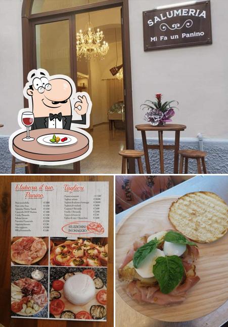 Mi Fa Un Panino si caratterizza per la cibo e interni