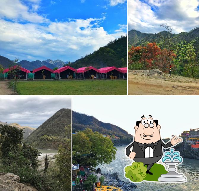 The exterior of मनजीत पंजाबी तड़का शुद्ध वैष्णो ढाबा