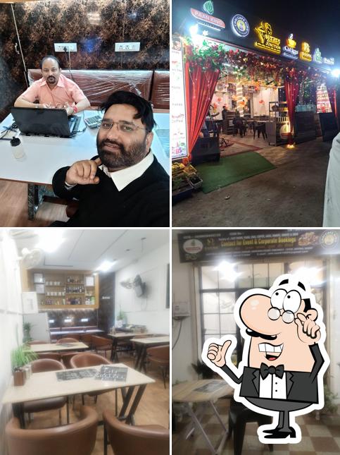 Take a seat at one of the tables at Bhukkhad Junction