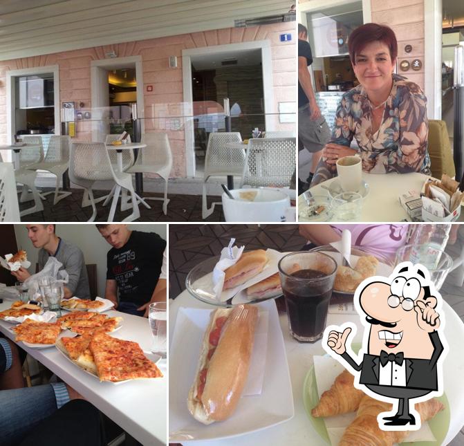 Gli interni di Sandwich & Croissant Caffe