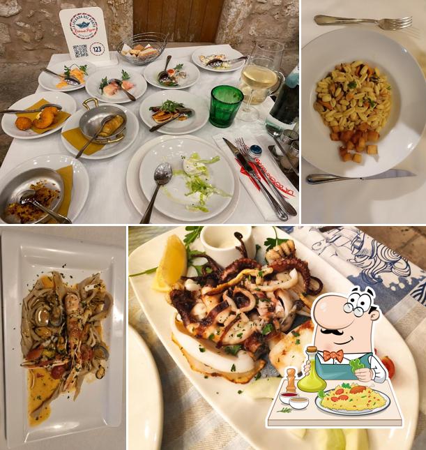 Platti al La Locanda del Porto