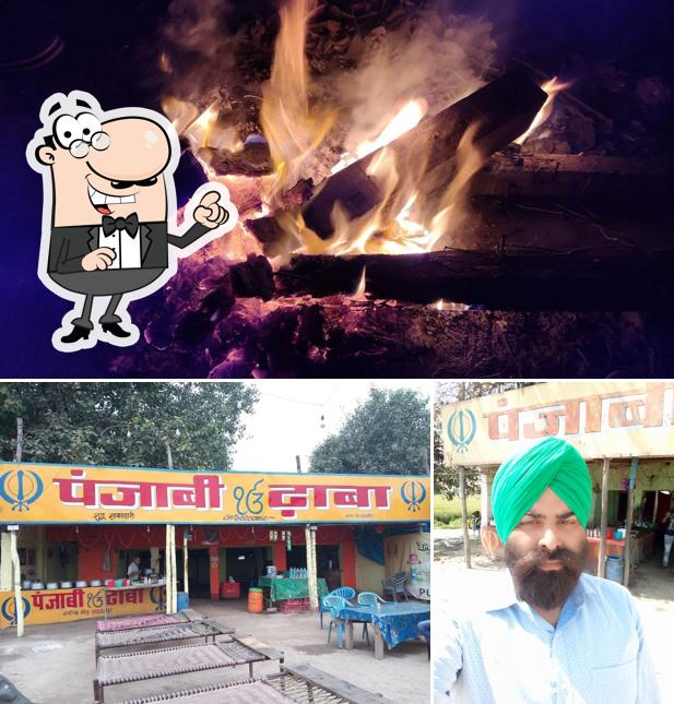 The interior of PUNJABI DHABA