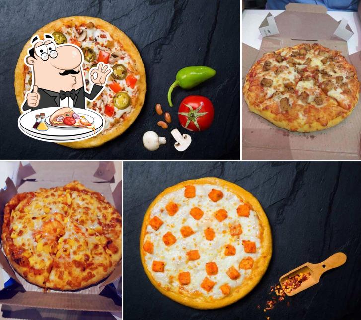 Order pizza at Domino's Pizza