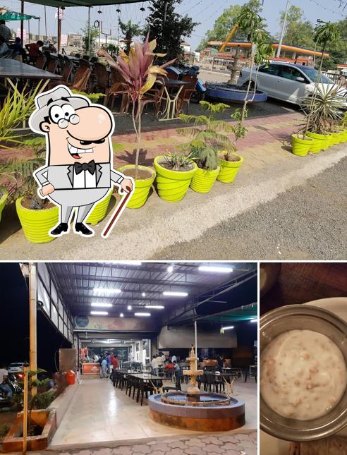 National Dhaba & family restaurant is distinguished by exterior and beverage