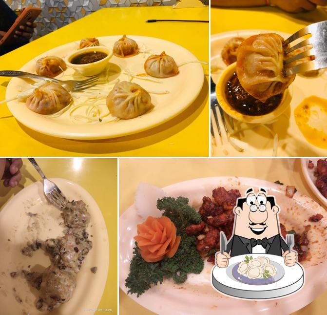 Dumplings at Zaika chinese centre