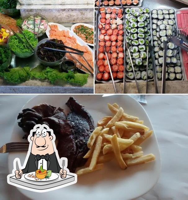 Platos en Romanella Grill