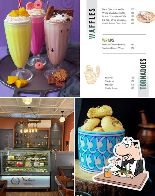 Chocolate mousse at Vanilla Cafe