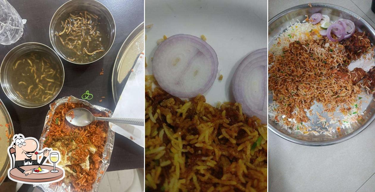 Food at Reddy's Restaurant