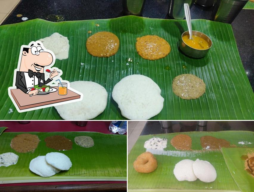 Food at Murugan Idli Shop Madurai