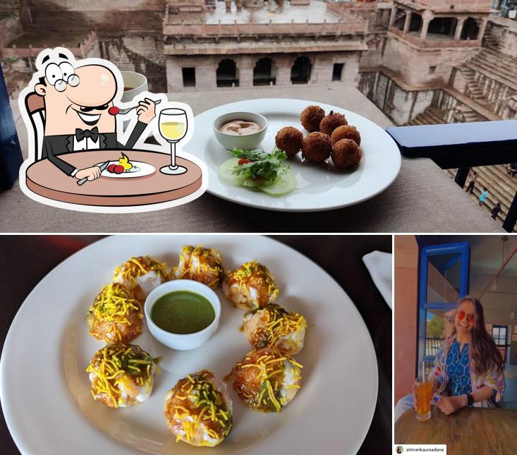 The photo of food and beverage at Stepwell Café