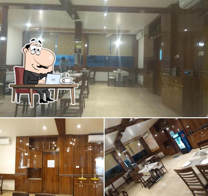 Check out how Hotel MintLeaf MultiCuisine Restaurant looks inside