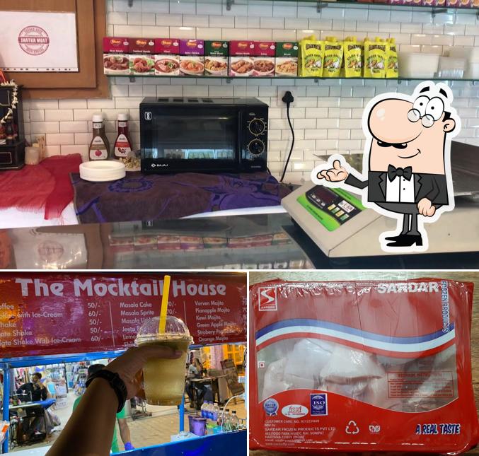 The interior of Sardar A Pure Meat Shop- Sector 31, Gurgaon