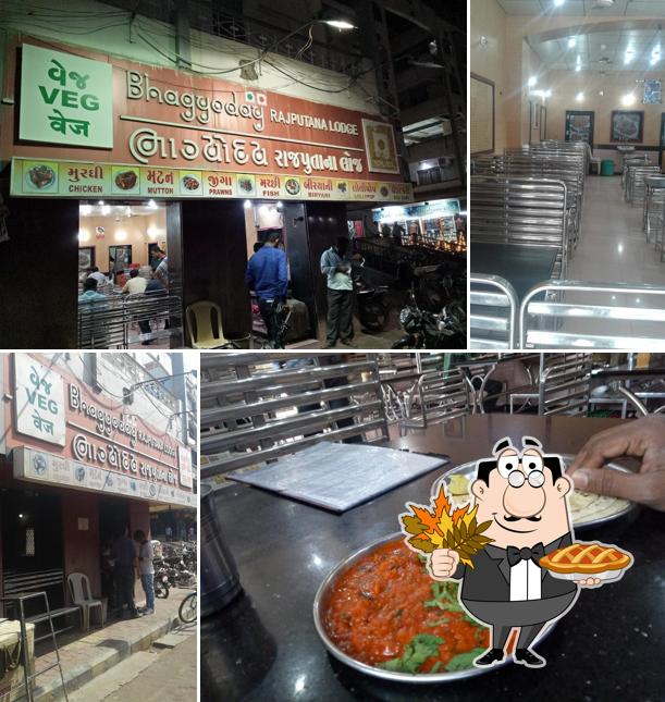 Here's a picture of Bhagyoday Rajputana Hotel