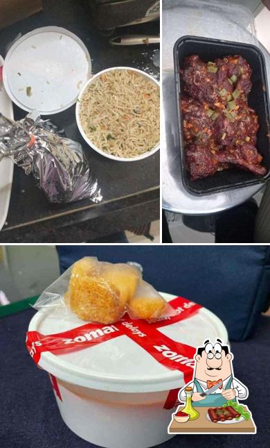 Baby back ribs at The Chinese Boxx