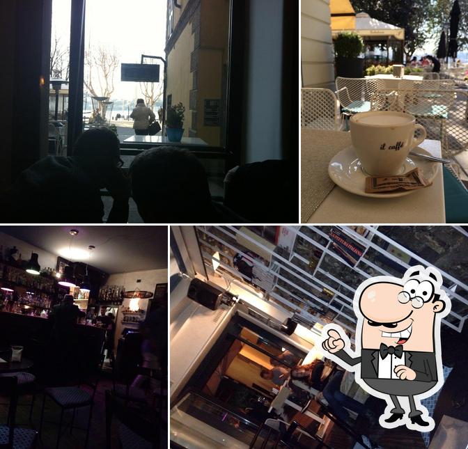 Gli interni di "Il Caffe'"