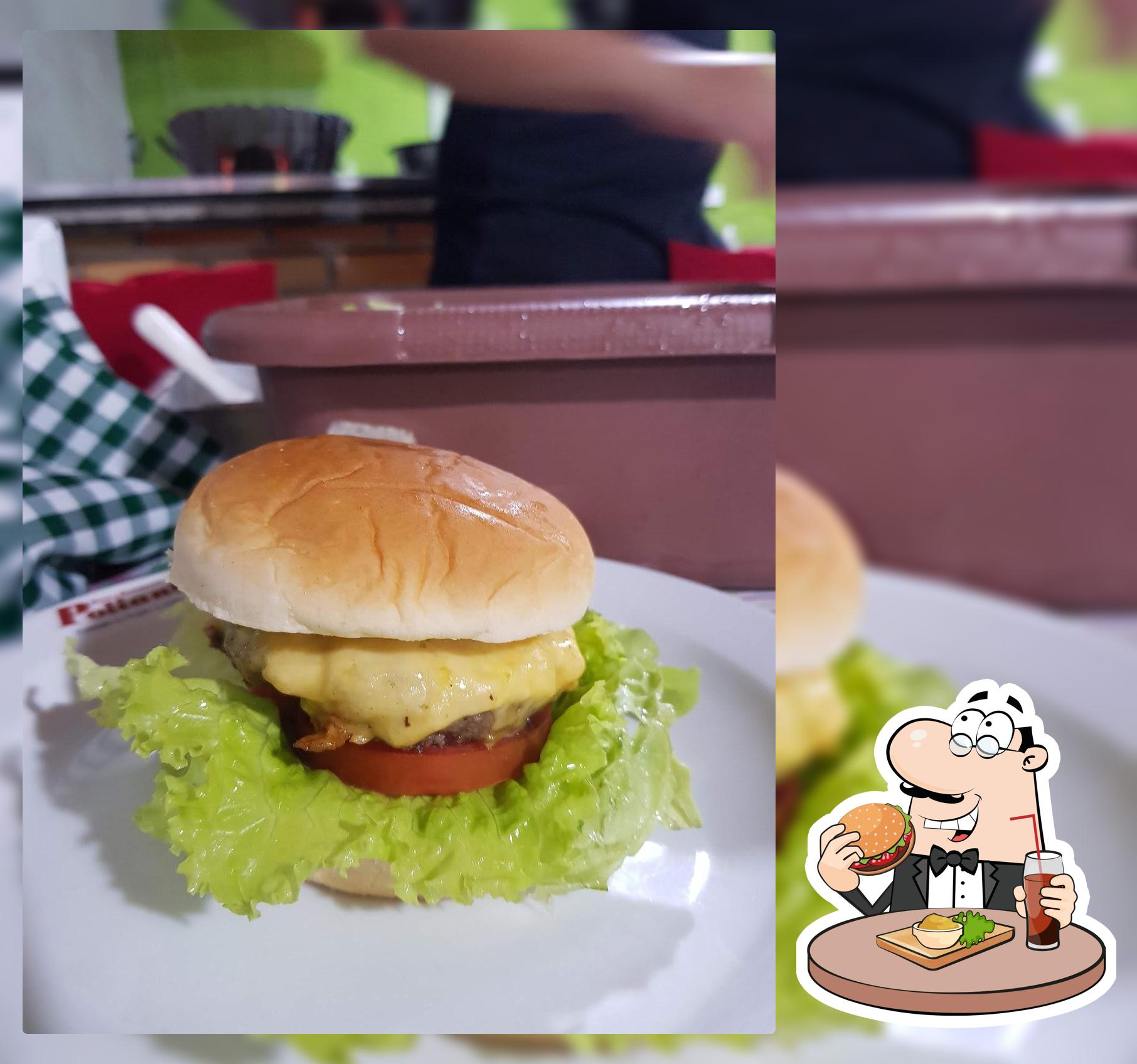 Os hambúrgueres do Panificadora Sol irão satisfazer diferentes gostos