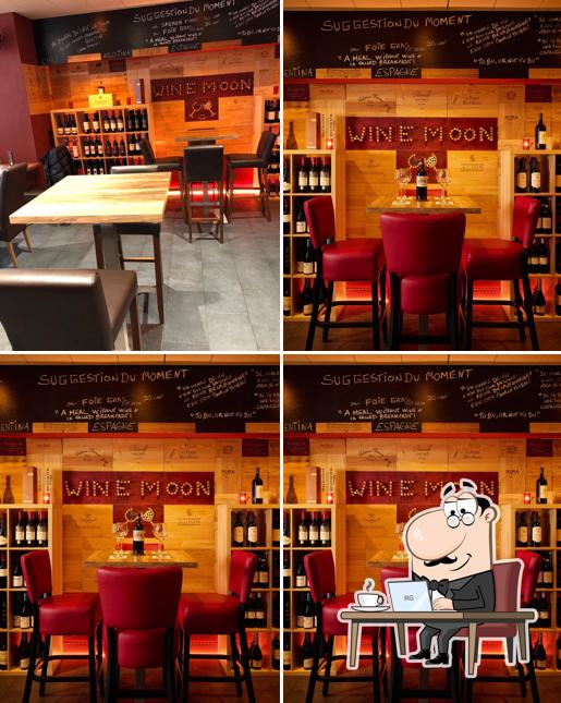 Gli interni di Winemoon