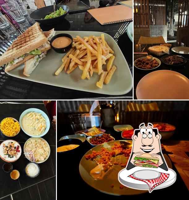 Club sandwich at The Grove