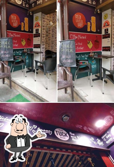 The Tuck Box is distinguished by interior and exterior