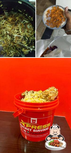 Food at Xpress Bucket Biryani