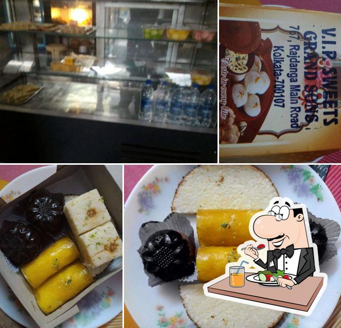 Meals at V.I.P Sweets And Grand Sons