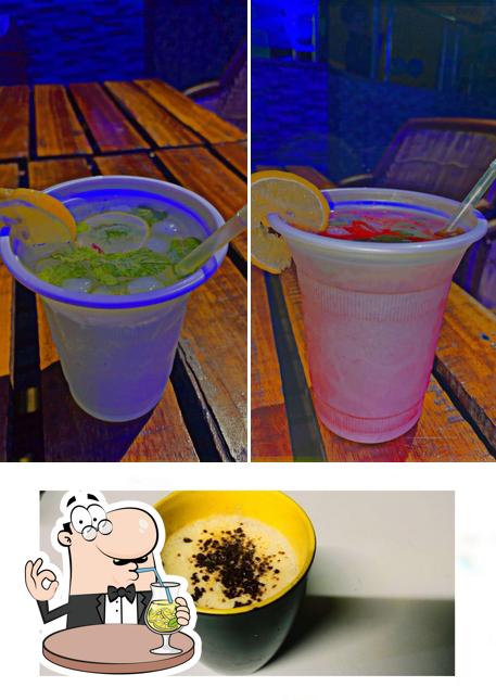 Pick a drink from the menu