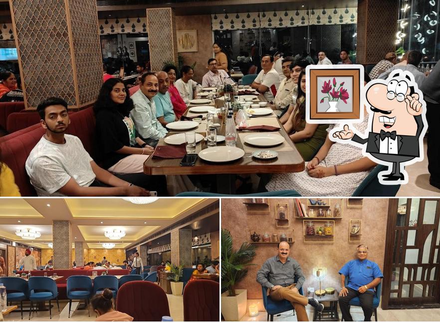 Take a seat at one of the tables at THE SPICE STORY