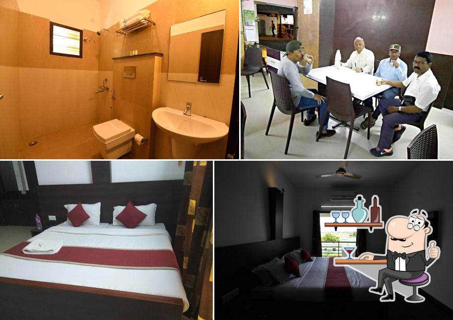 The interior of Hotel Lake View