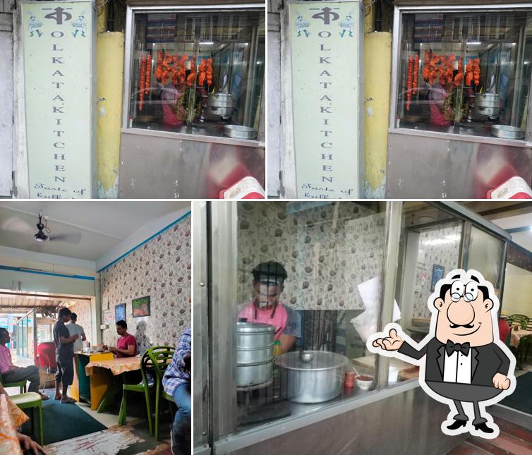 The interior of Kolkata Kitchen