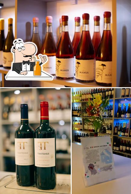 Desfrute de um drinque no Adega Cavedine Vinhos em Curitiba Espaço para eventos Cestas e kits Personalizados