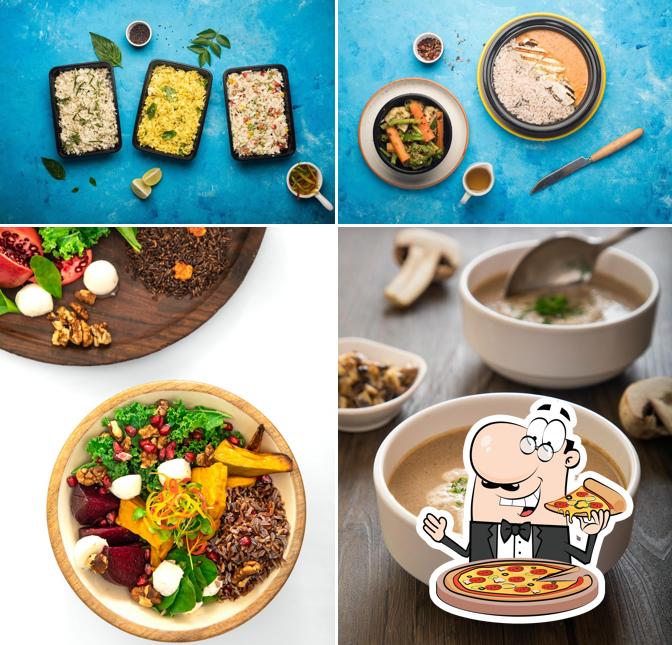 Pick pizza at Happie Calories