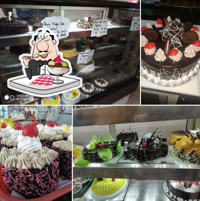 New Bakers Shoppee provides a variety of sweet dishes