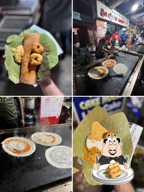 Spring rolls at Sri Bhairava tiffins