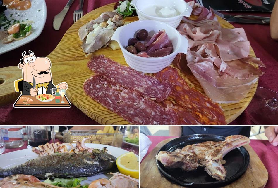 Cibo al Ristorante La Nueva Moet