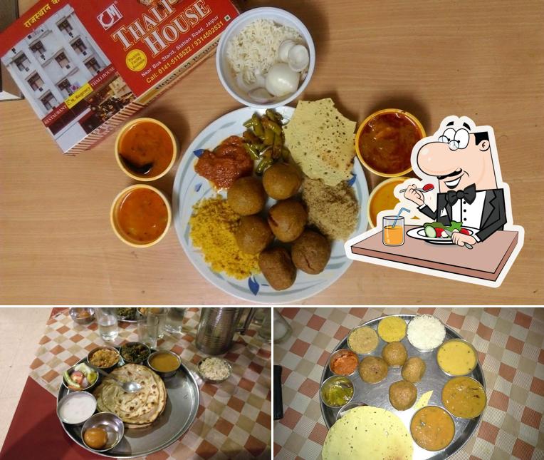 Meals at Thali House, Sindhi Camp, Jaipur