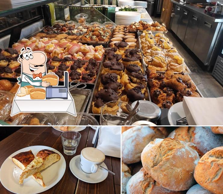 Pane all'aglio al Officina dei Sapori Bologna