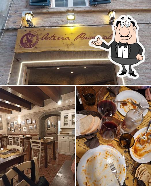 Dai un'occhiata agli interni di Osteria Pasqualon