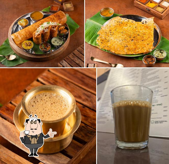 Enjoy a beverage at Bahubelly - The Taste of South