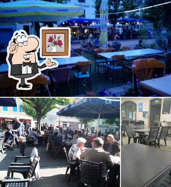 Dai un'occhiata agli interni di Restaurant Bar La New Bayerische