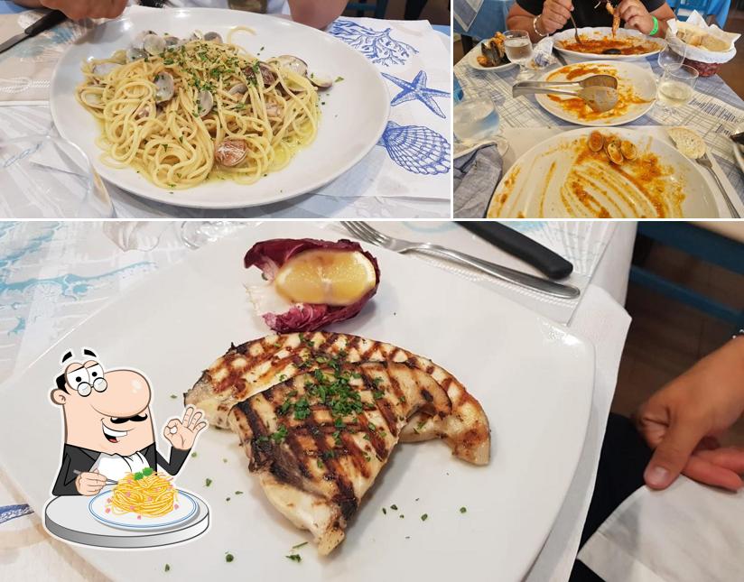 Spaghetti alla carbonara al Due Palme