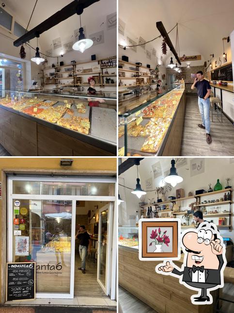 Dai un'occhiata agli interni di Novanta6 Trancio alla Romana