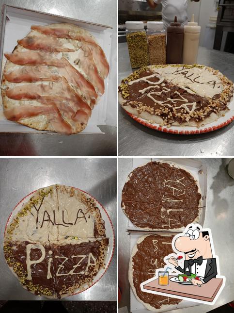 Platti al Yalla Pizza da Jimmy