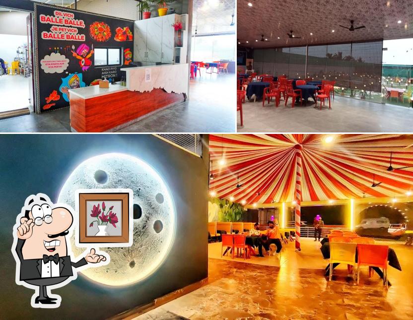 Check out how Hotel Rangila Punjab Family Restaurant looks inside
