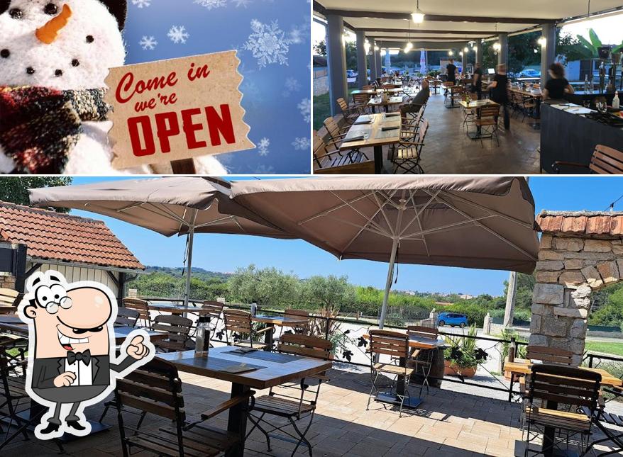 Ranch Fortuna - Rovinj si caratterizza per la interni e esterno