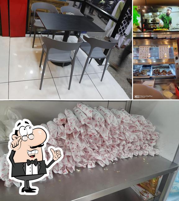 The interior of AFC ( THE AMERICAN FRIED CHICKEN )