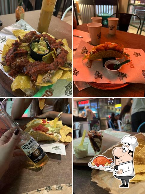 Pato-à-pequim em Que! Chido - Tex-Mex