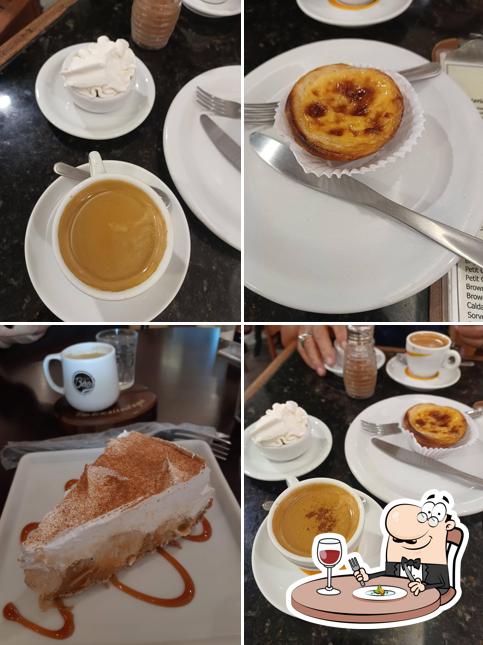 Creme brulée em Le Parc Café