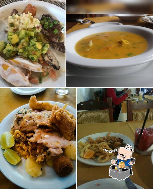 Comida em Restaurante Olho D'Água