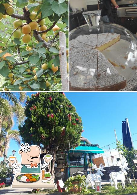 Tra le varie cose da Chiosco Bar "Prime Stone" si possono trovare la cibo e esterno